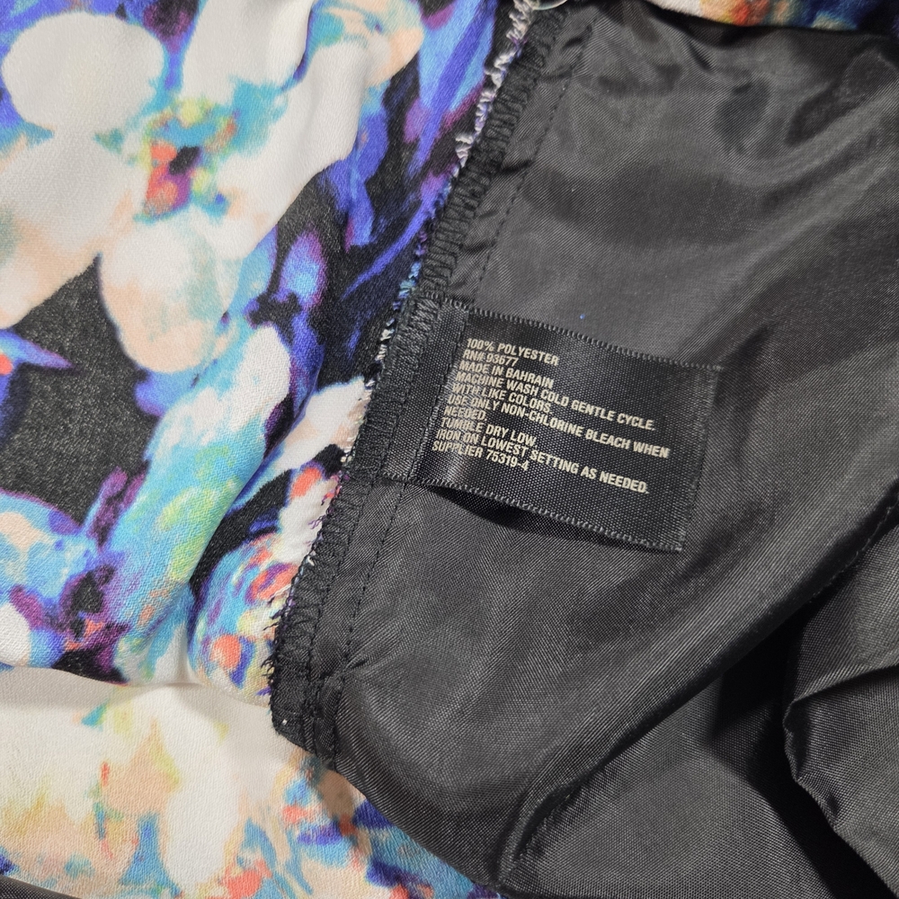 Worthington Pant Suit 90s Vintage Y2K Multicolor Floral Pantsuit Pleated - Picture 8 of 16